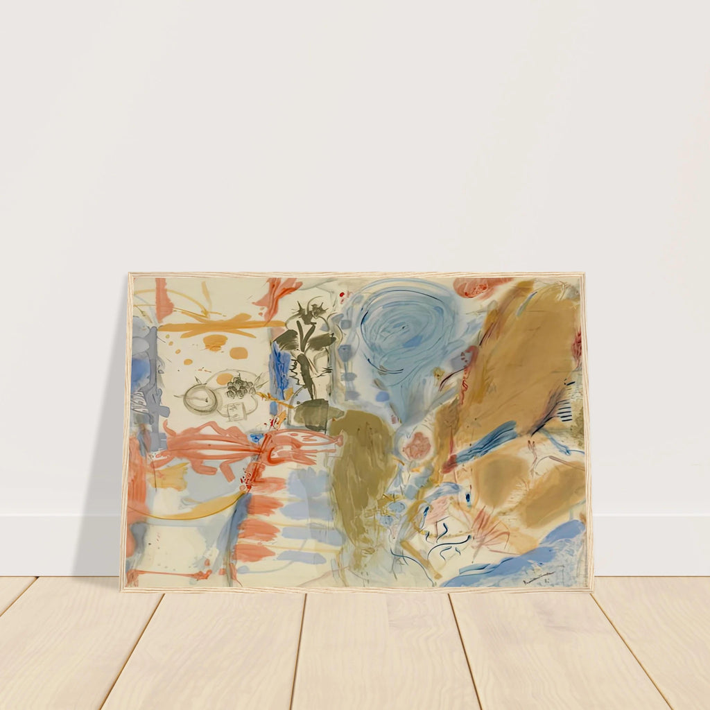 Western Dream, 1957- Framed Poster | Helen Frankenthaler Framed Prints Wall Art | Frankenthaler Helen