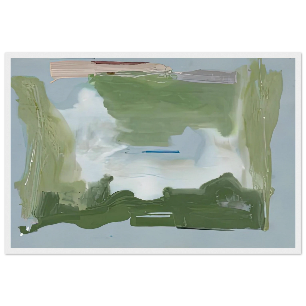 Lush Spring, 1975- Framed Poster | Helen Frankenthaler Framed Prints Wall Art | Frankenthaler Helen