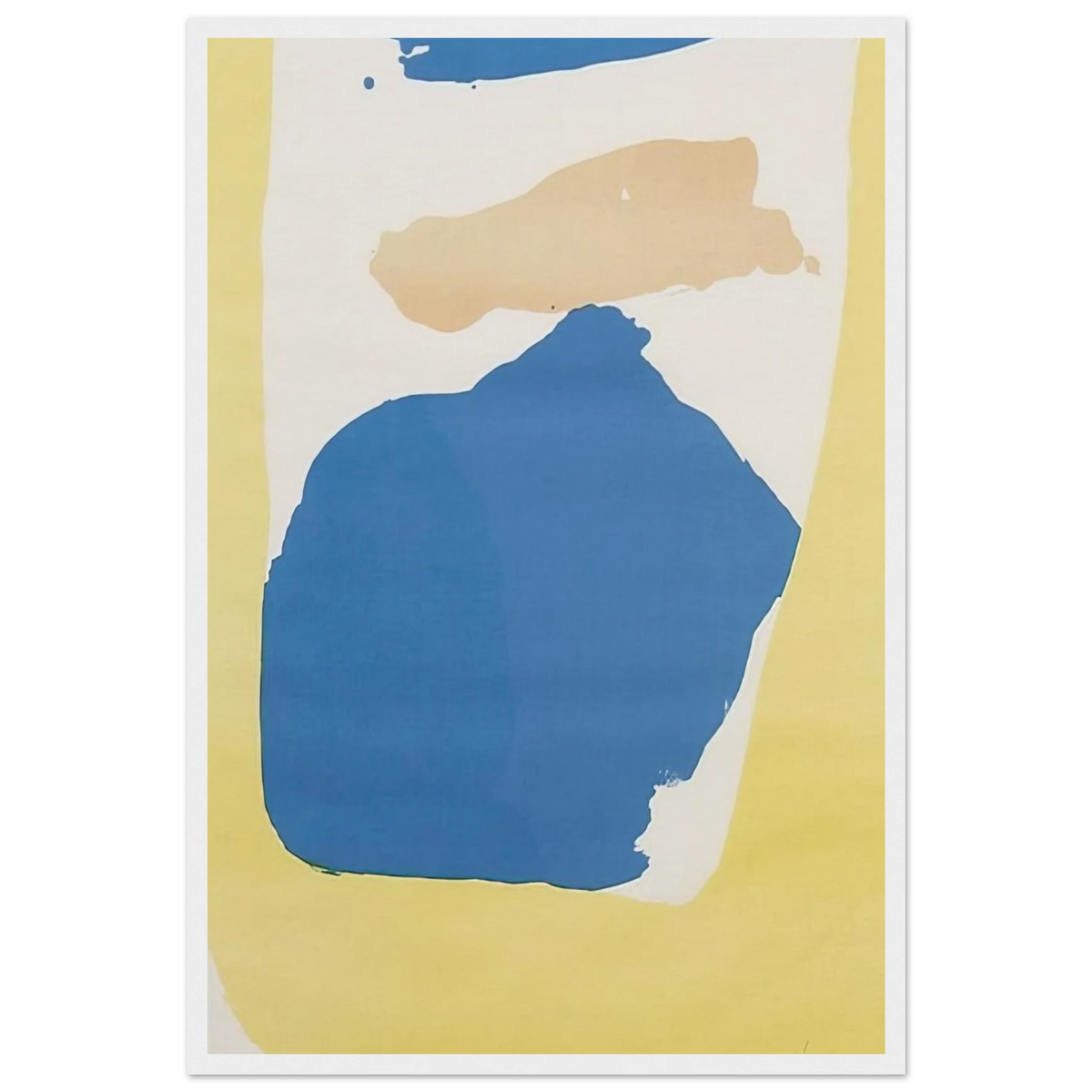 Frankenthaler Preview - 1965 Framed Poster | Helen Frankenthaler Framed Prints Wall Art | Frankenthaler Helen