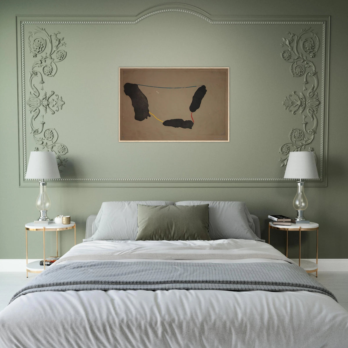 Connected By Joy - 1973 Framed Poster | Helen Frankenthaler Framed Prints Wall Art | Frankenthaler Helen