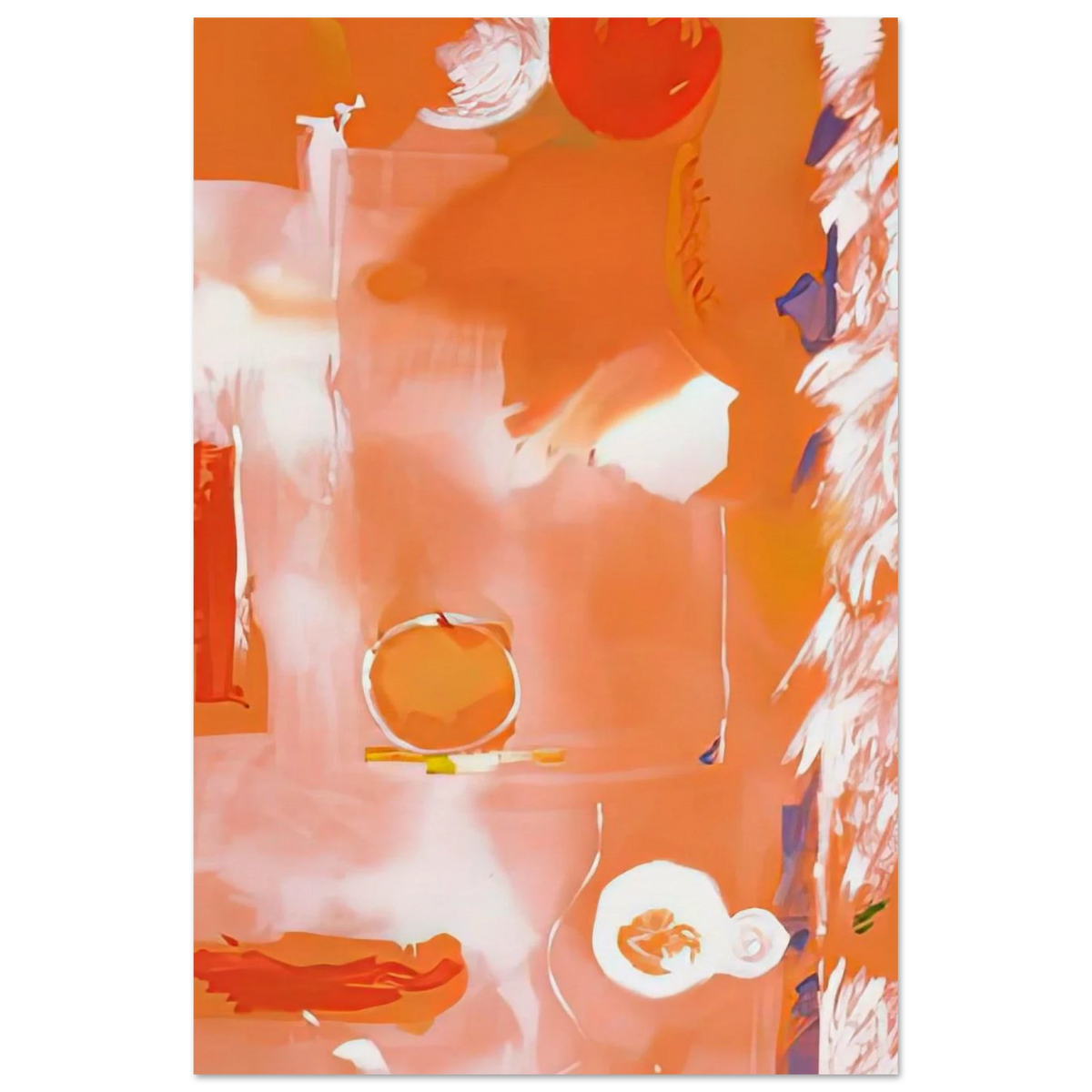 Seeing the Moon on a Hot Summer Day, 1987- Poster | Helen Frankenthaler Poster | Frankenthaler Helen