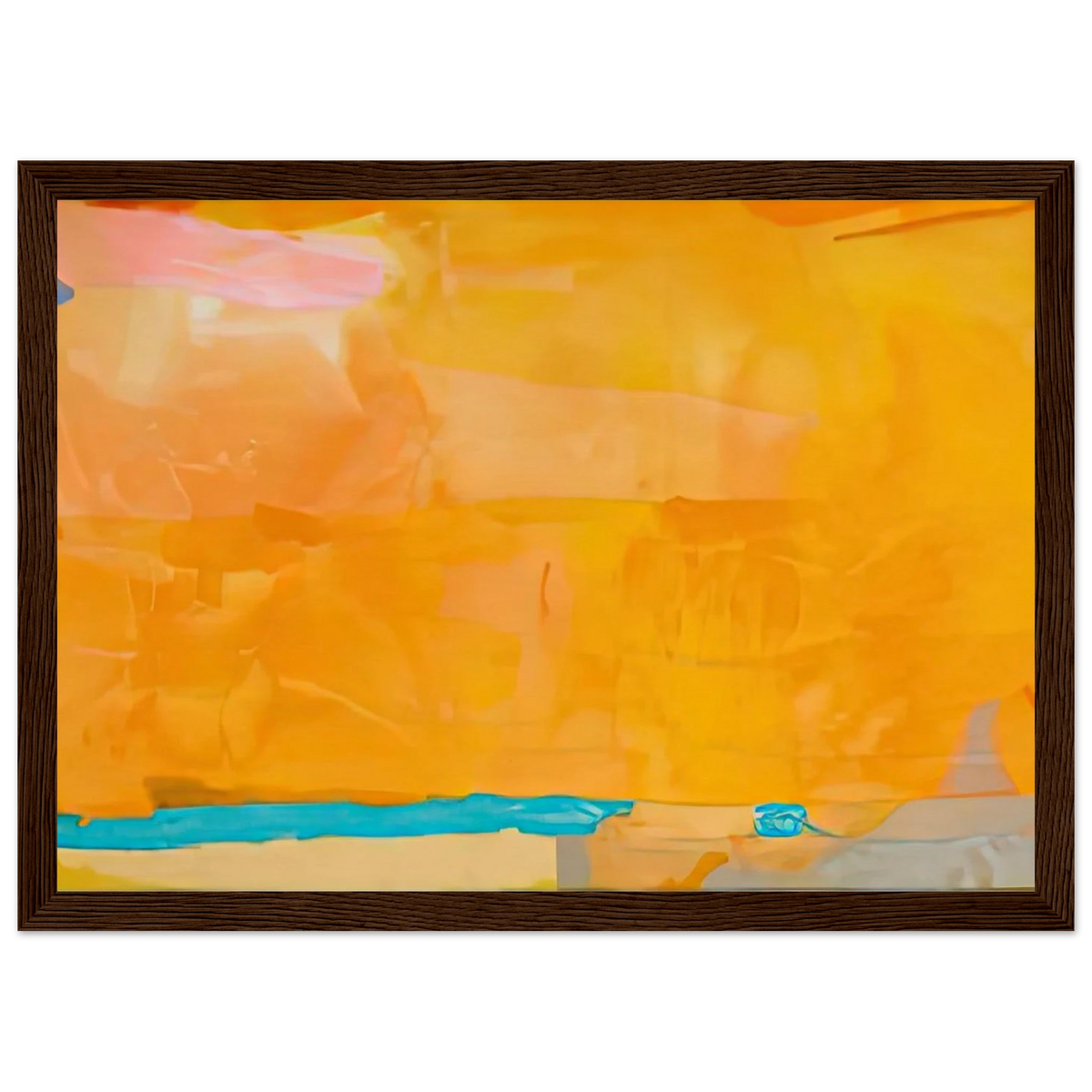 Royal Fireworks, 1975- Framed Poster | Helen Frankenthaler Framed Prints Wall Art | Frankenthaler Helen