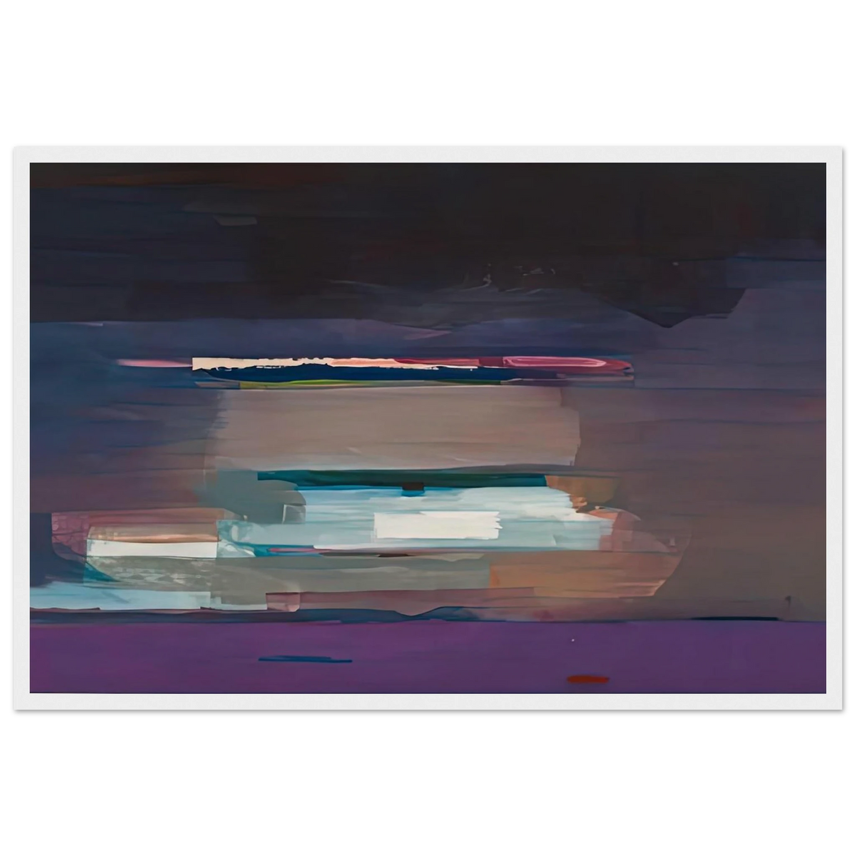 Viewpoint I, 1974- Framed Poster | Helen Frankenthaler Framed Prints Wall Art | Frankenthaler Helen
