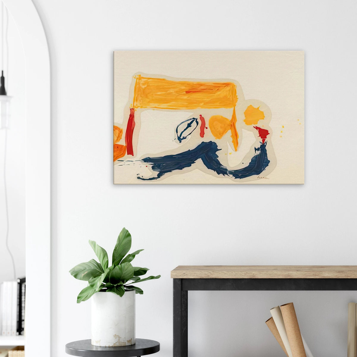 Yellow Games, 1962- Canvas | Helen Frankenthaler Canvas | Frankenthaler Helen