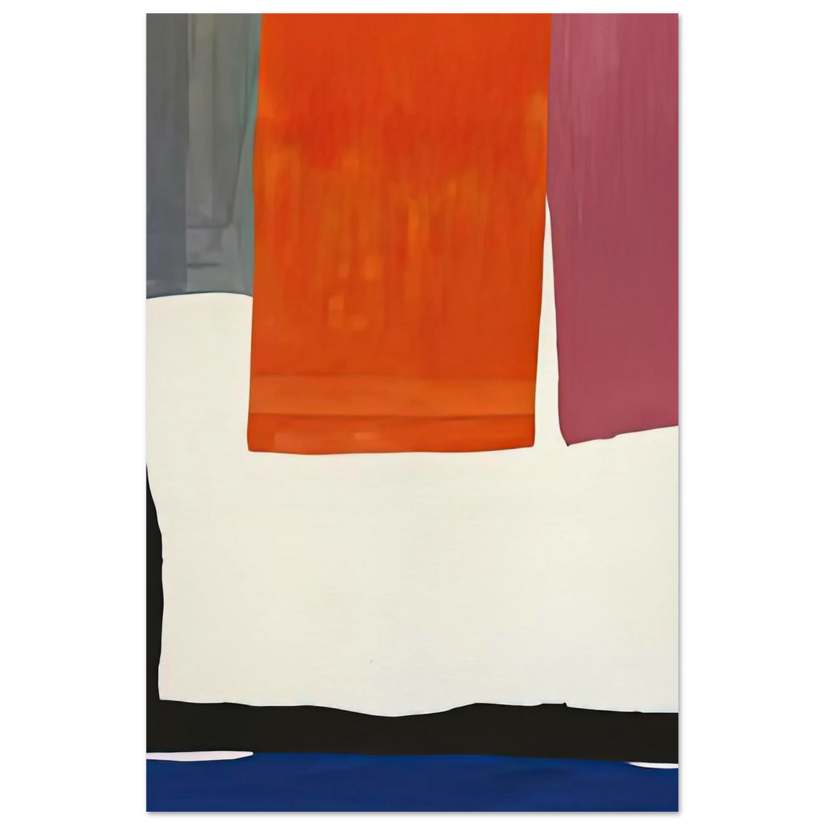 The Human Edge, 1967- Poster | Helen Frankenthaler Poster | Frankenthaler Helen