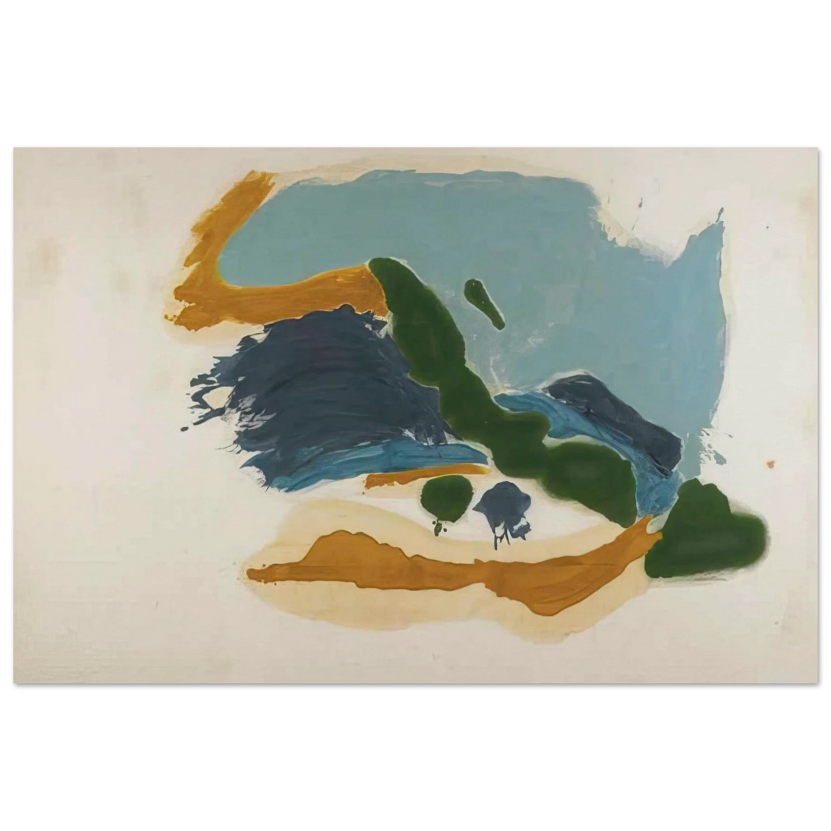 Tuscany - 1963 Poster | Helen Frankenthaler Poster | Frankenthaler Helen