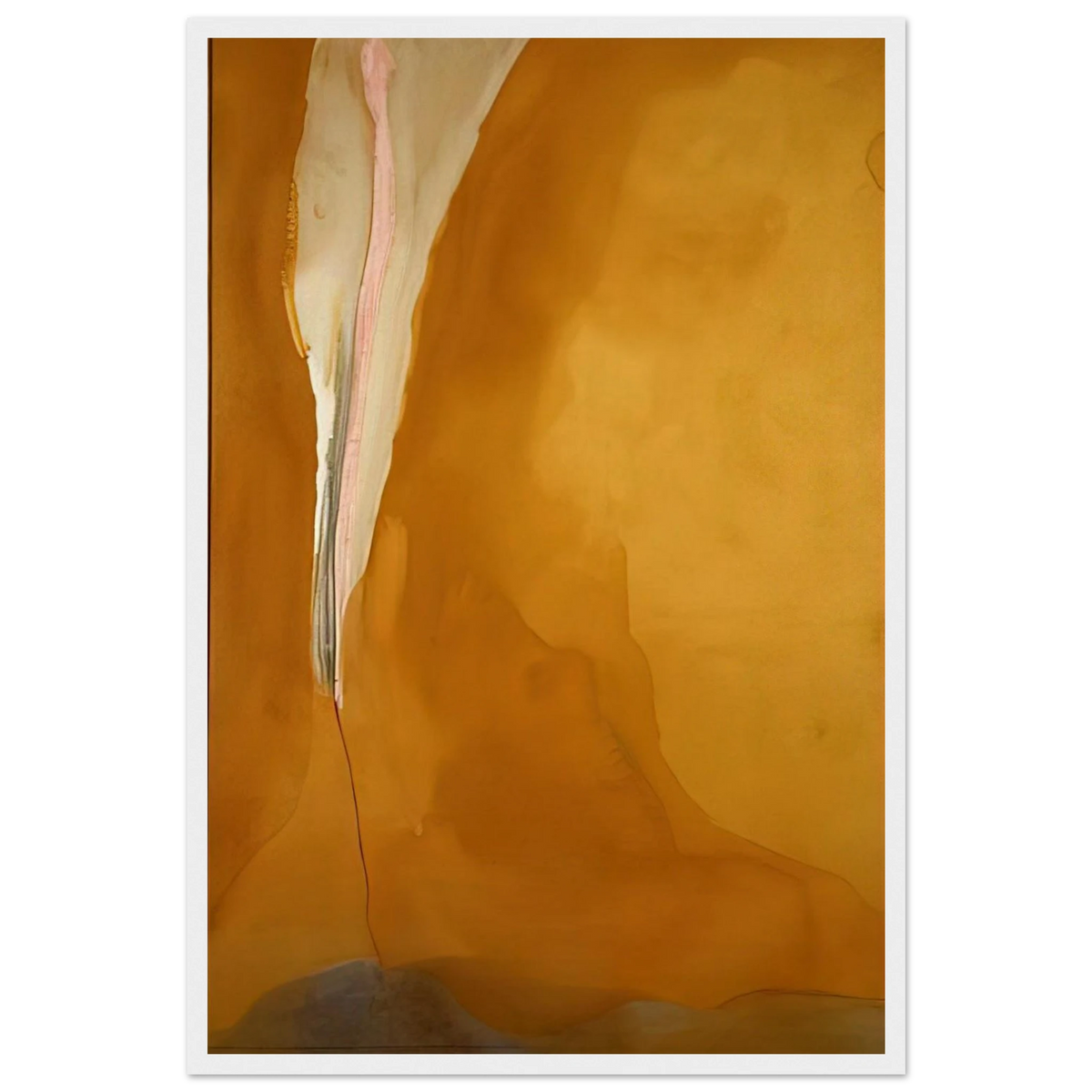 Coral Wedge - 1972 Framed Poster | Helen Frankenthaler Framed Prints Wall Art | Frankenthaler Helen