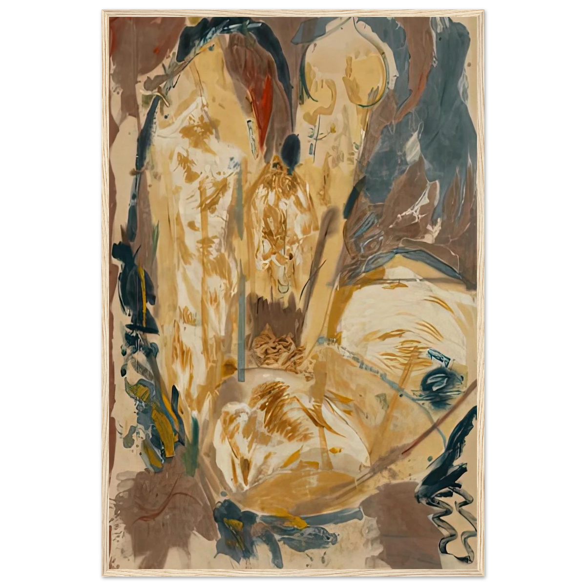 Giralda, 1956- Framed Poster | Helen Frankenthaler Framed Prints Wall Art | Frankenthaler Helen