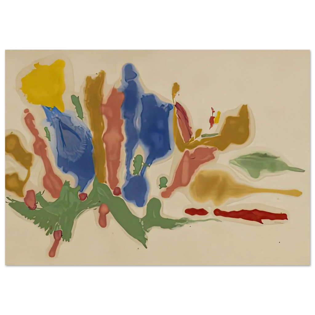 Cool Summer, 1962- Poster | Helen Frankenthaler Poster | Frankenthaler Helen
