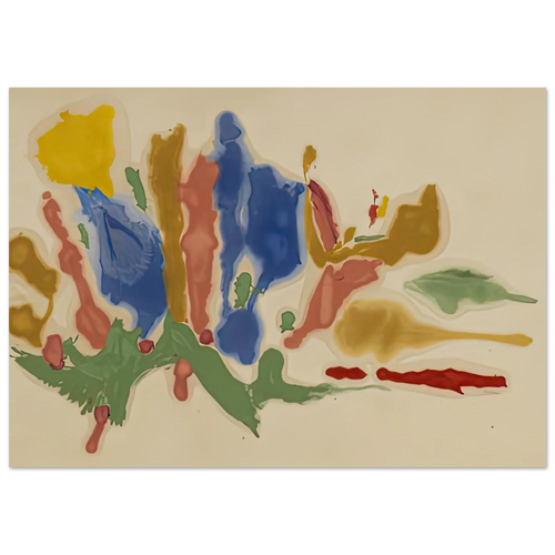 Cool Summer, 1962- Poster | Helen Frankenthaler Poster | Frankenthaler Helen