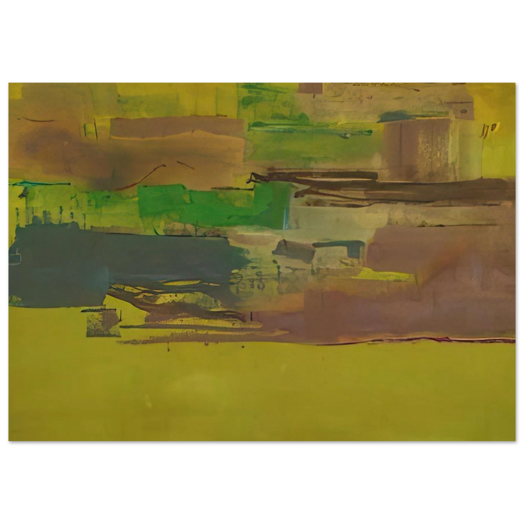 August Deep - 1978 Poster | Helen Frankenthaler Poster | Frankenthaler Helen