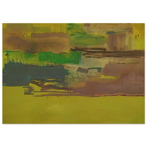 August Deep - 1978 Poster | Helen Frankenthaler Poster | Frankenthaler Helen