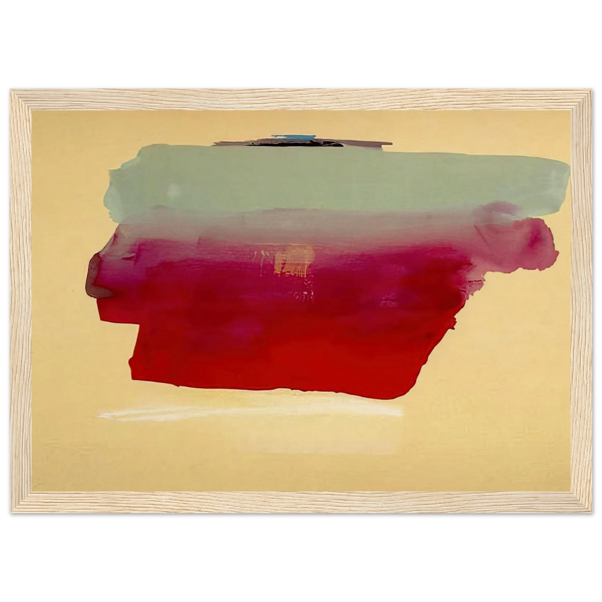 Robinson s Wrap - 1974 Framed Poster | Helen Frankenthaler Framed Prints Wall Art | Frankenthaler Helen
