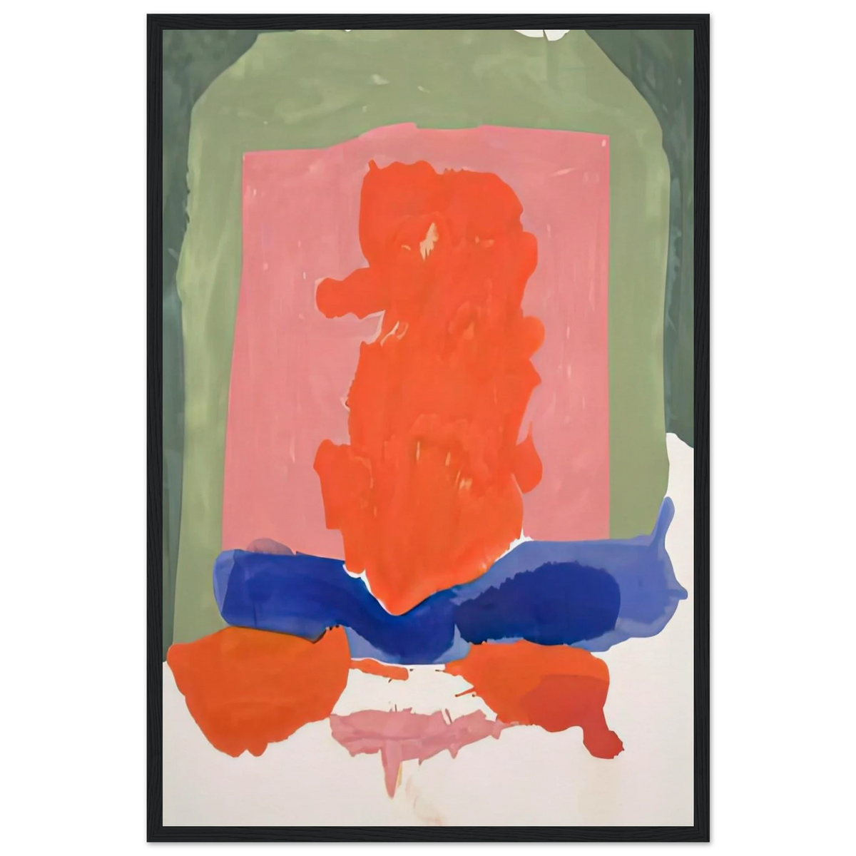 Small's Paradise, 1964- Framed Poster | Helen Frankenthaler Framed Prints Wall Art | Frankenthaler Helen