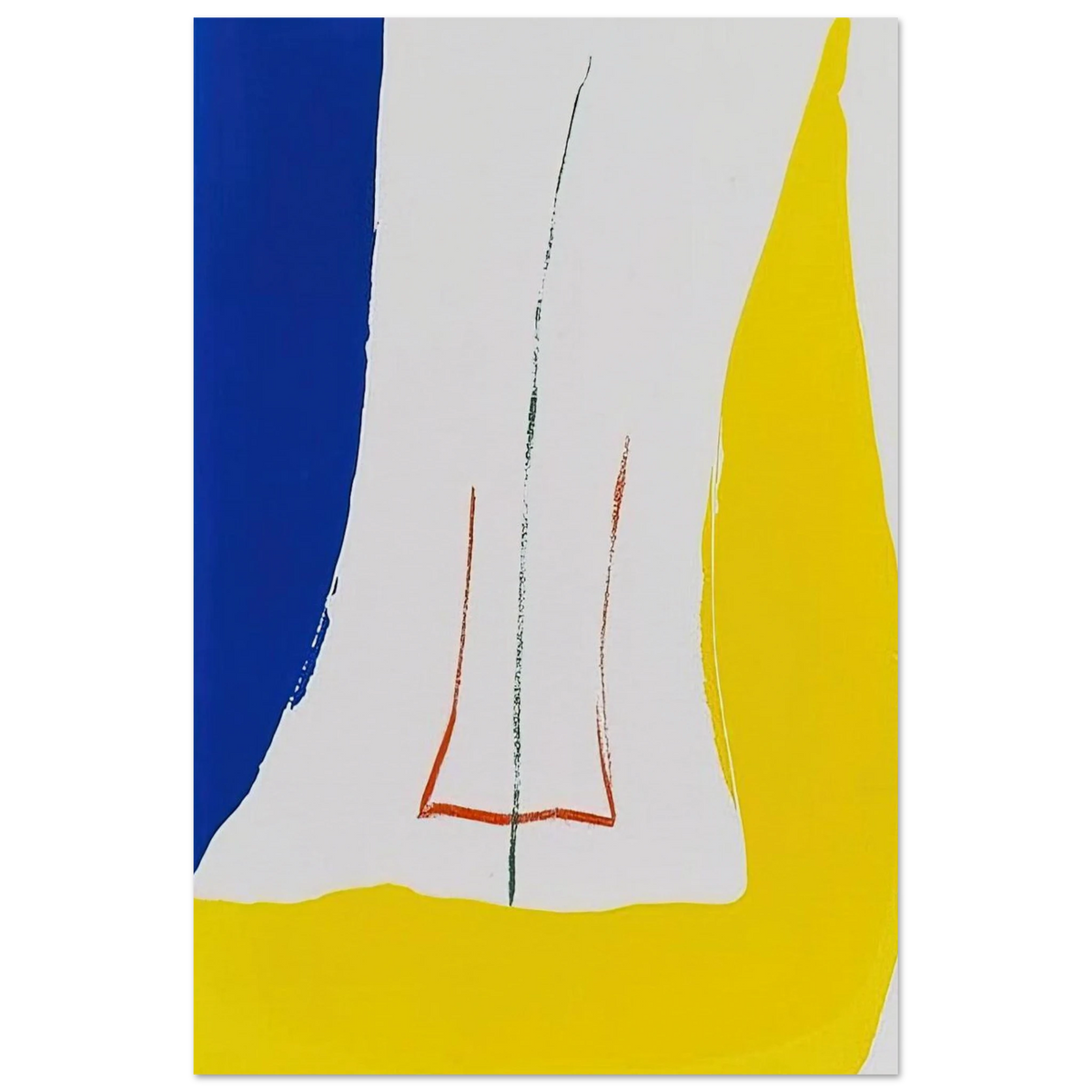 Sun Corner - 1968 Poster | Helen Frankenthaler Poster | Frankenthaler Helen