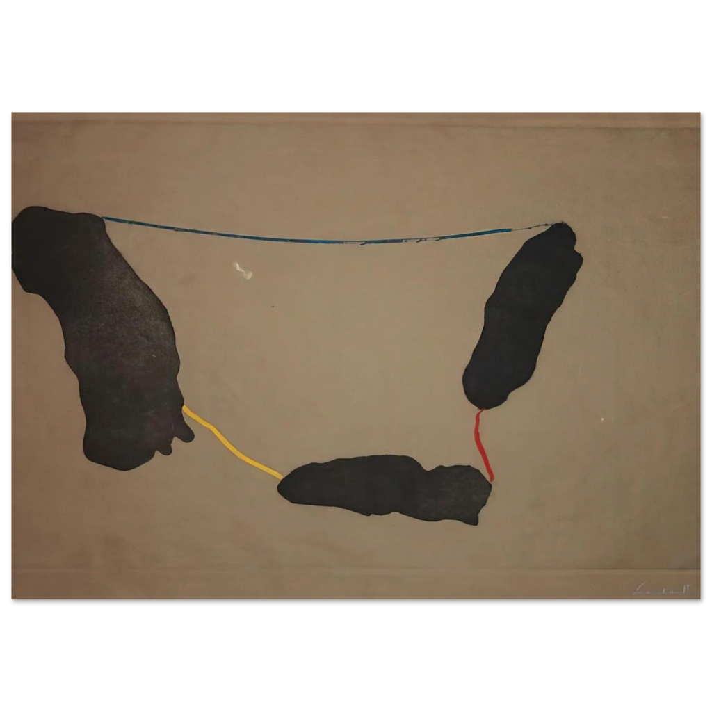 Connected By Joy - 1973 Poster | Helen Frankenthaler Poster | Frankenthaler Helen