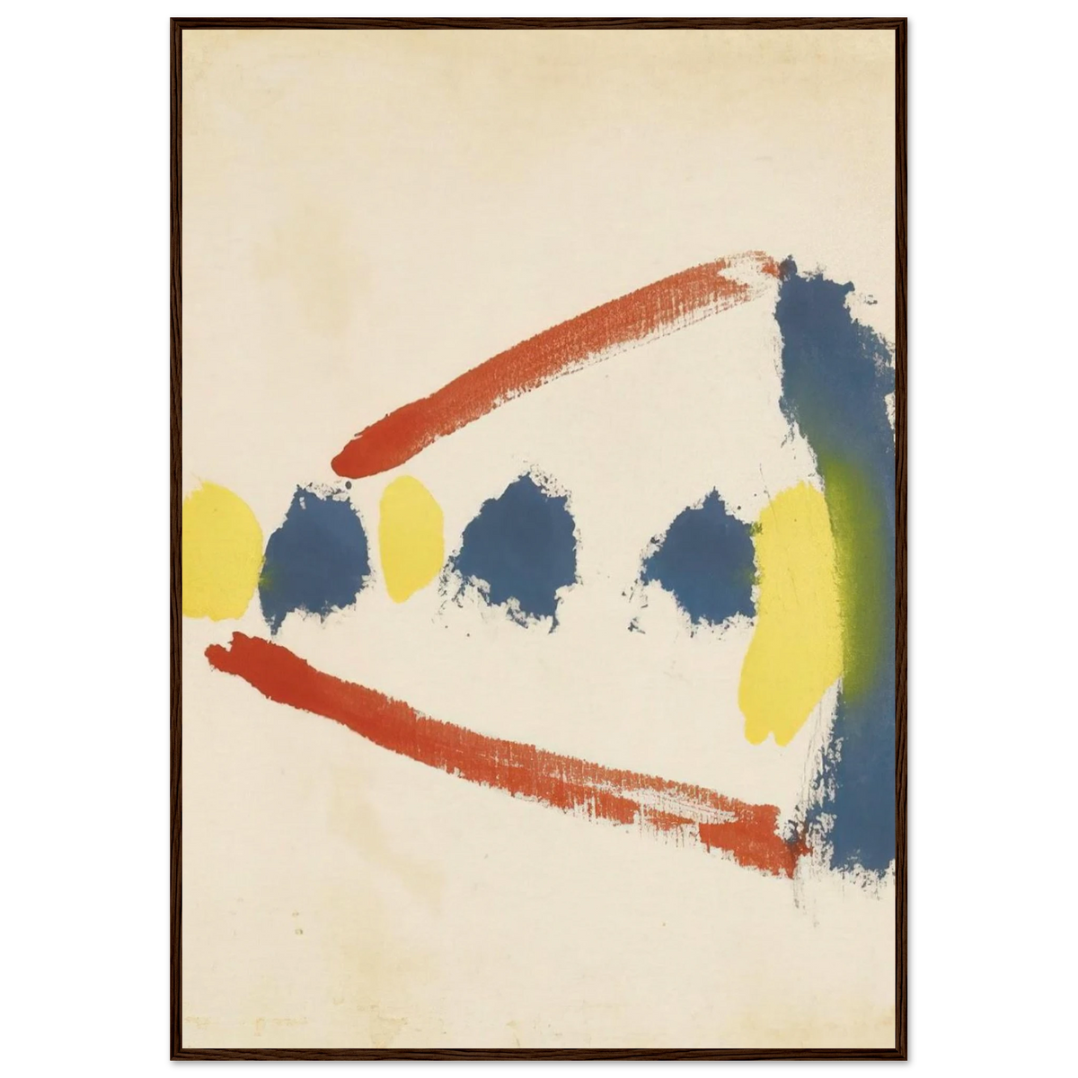 Untitled - 1965 Framed Poster | Helen Frankenthaler Framed Prints Wall Art | Frankenthaler Helen