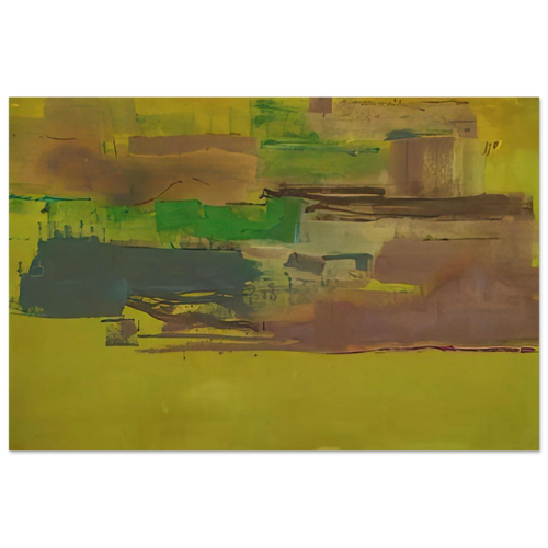 August Deep - 1978 Poster | Helen Frankenthaler Poster | Frankenthaler Helen