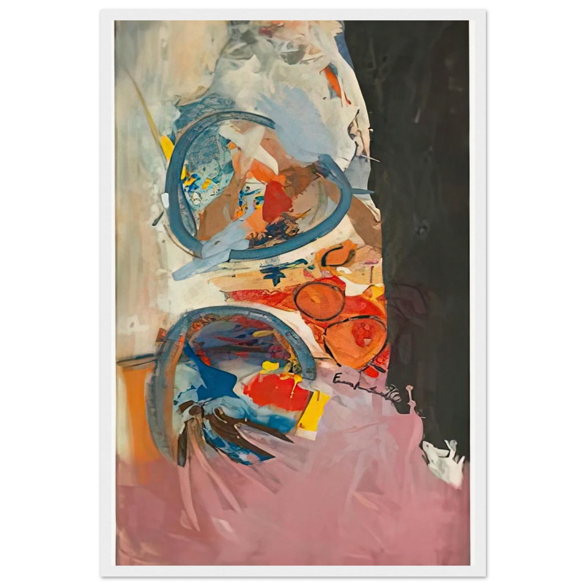 Take Off, 1956- Framed Poster | Helen Frankenthaler Framed Prints Wall Art | Frankenthaler Helen