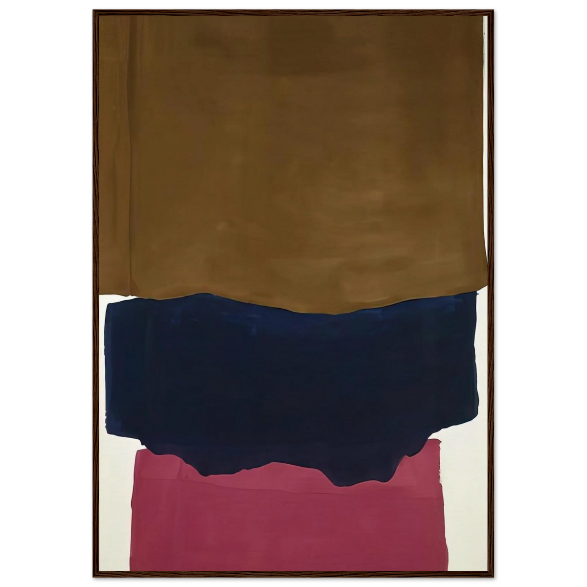 Indian Summer - 1967 Framed Poster | Helen Frankenthaler Framed Prints Wall Art | Frankenthaler Helen