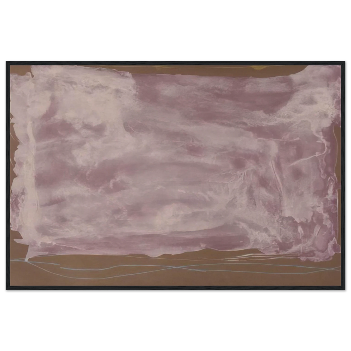 Soho Dreams - 1987 Framed Poster | Helen Frankenthaler Framed Prints Wall Art | Frankenthaler Helen
