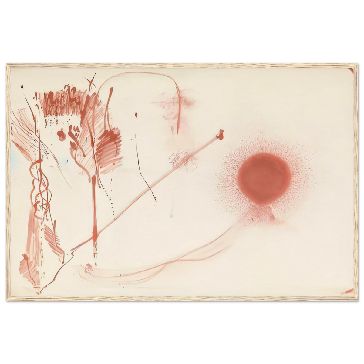 Towards a New Climate, 1957- Framed Poster | Helen Frankenthaler Framed Prints Wall Art | Frankenthaler Helen