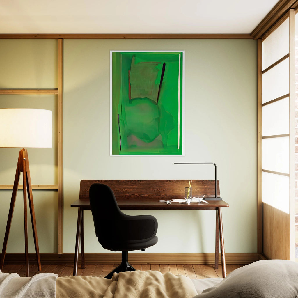 Ocean Drive West #2, 1974- Framed Poster | Helen Frankenthaler Framed Prints Wall Art | Frankenthaler Helen