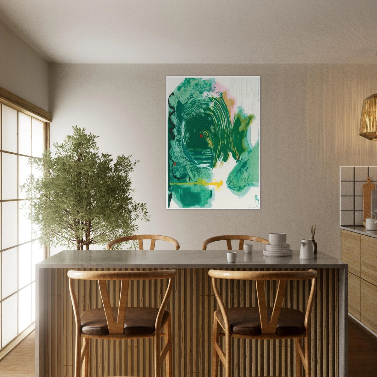 Radius - 1993 Framed Poster | Helen Frankenthaler Framed Prints Wall Art | Frankenthaler Helen