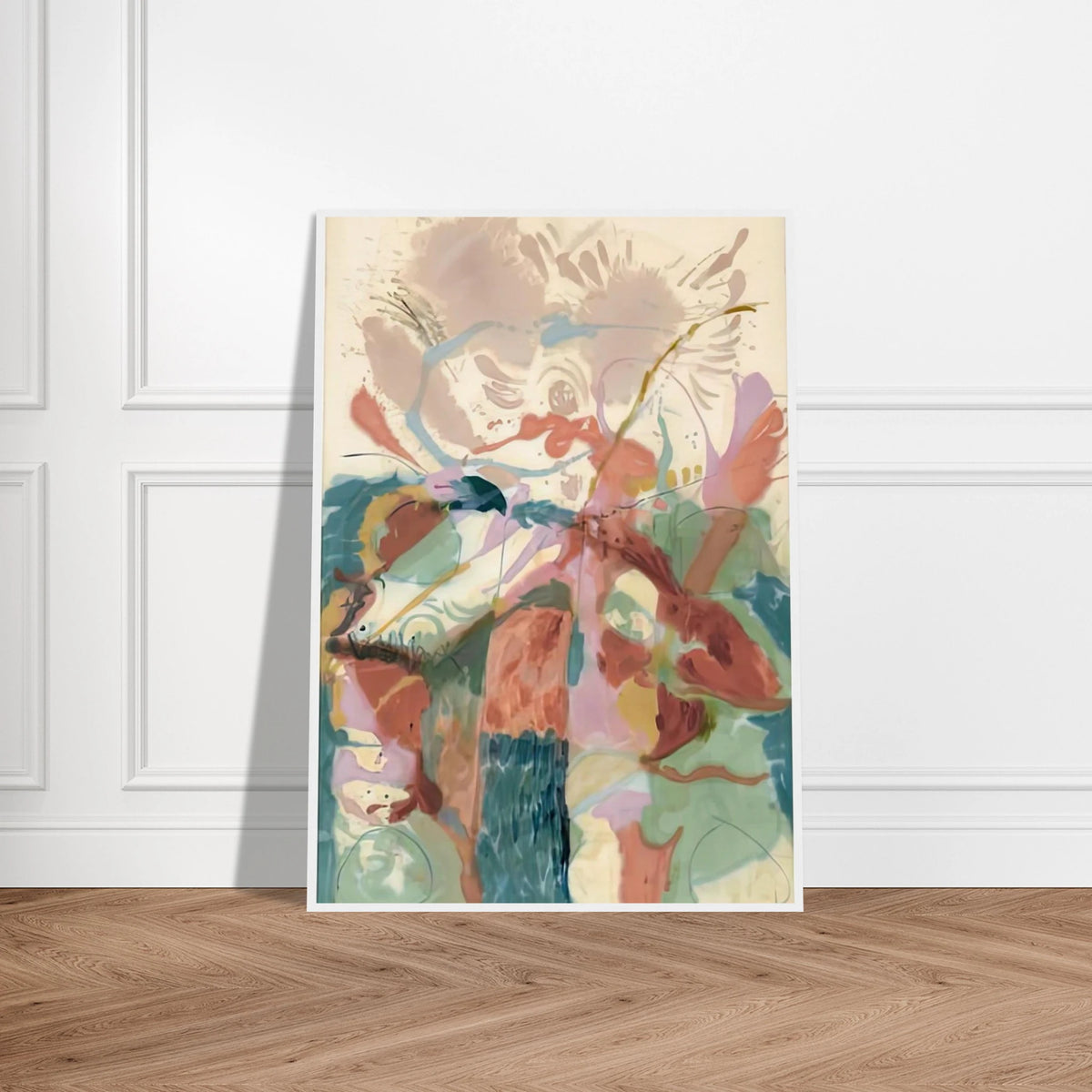 Jacob's Ladder, 1957- Framed Poster | Helen Frankenthaler Framed Prints Wall Art | Frankenthaler Helen