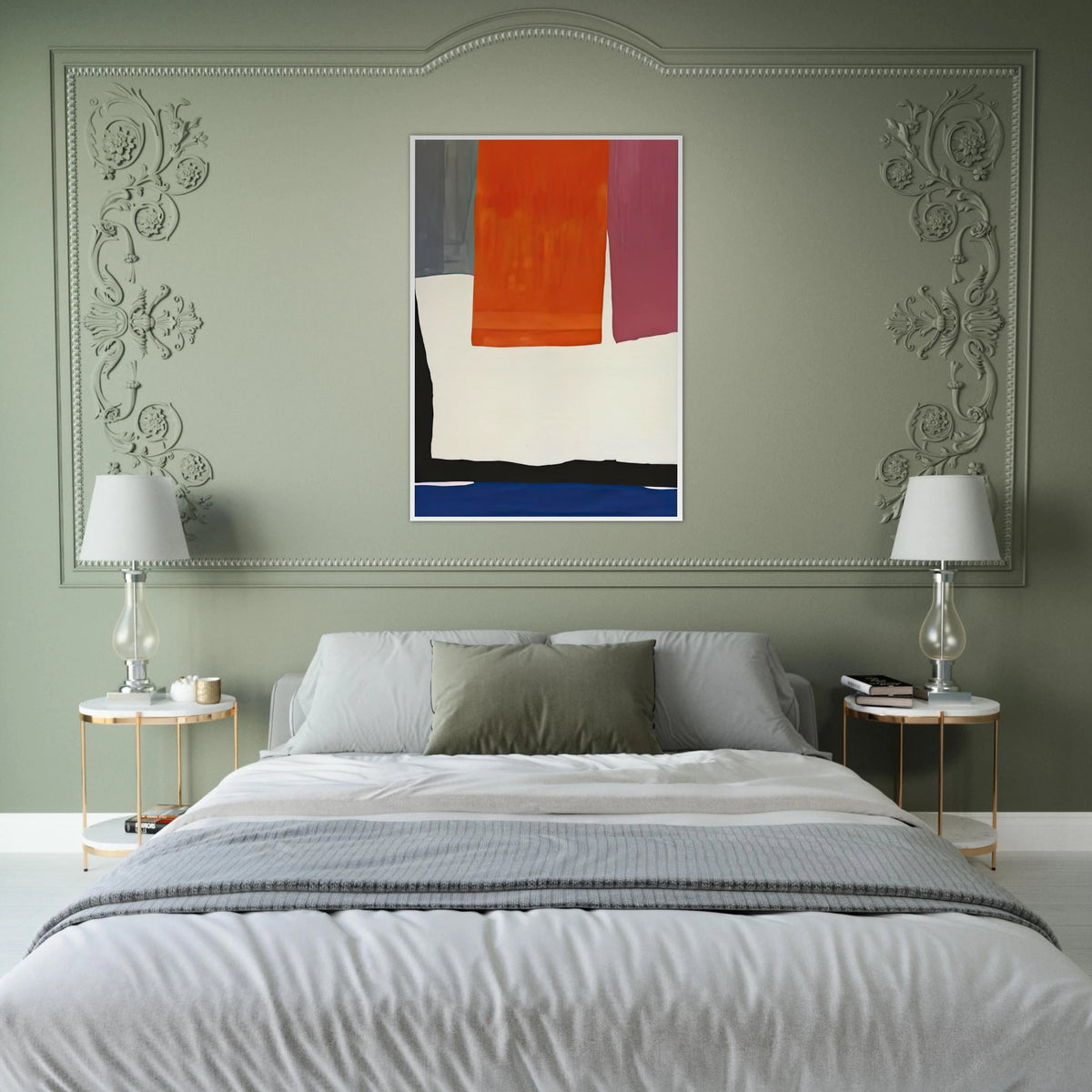 The Human Edge, 1967- Framed Poster | Helen Frankenthaler Framed Prints Wall Art | Frankenthaler Helen