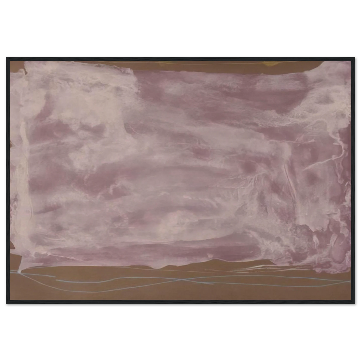 Soho Dreams - 1987 Framed Poster | Helen Frankenthaler Framed Prints Wall Art | Frankenthaler Helen