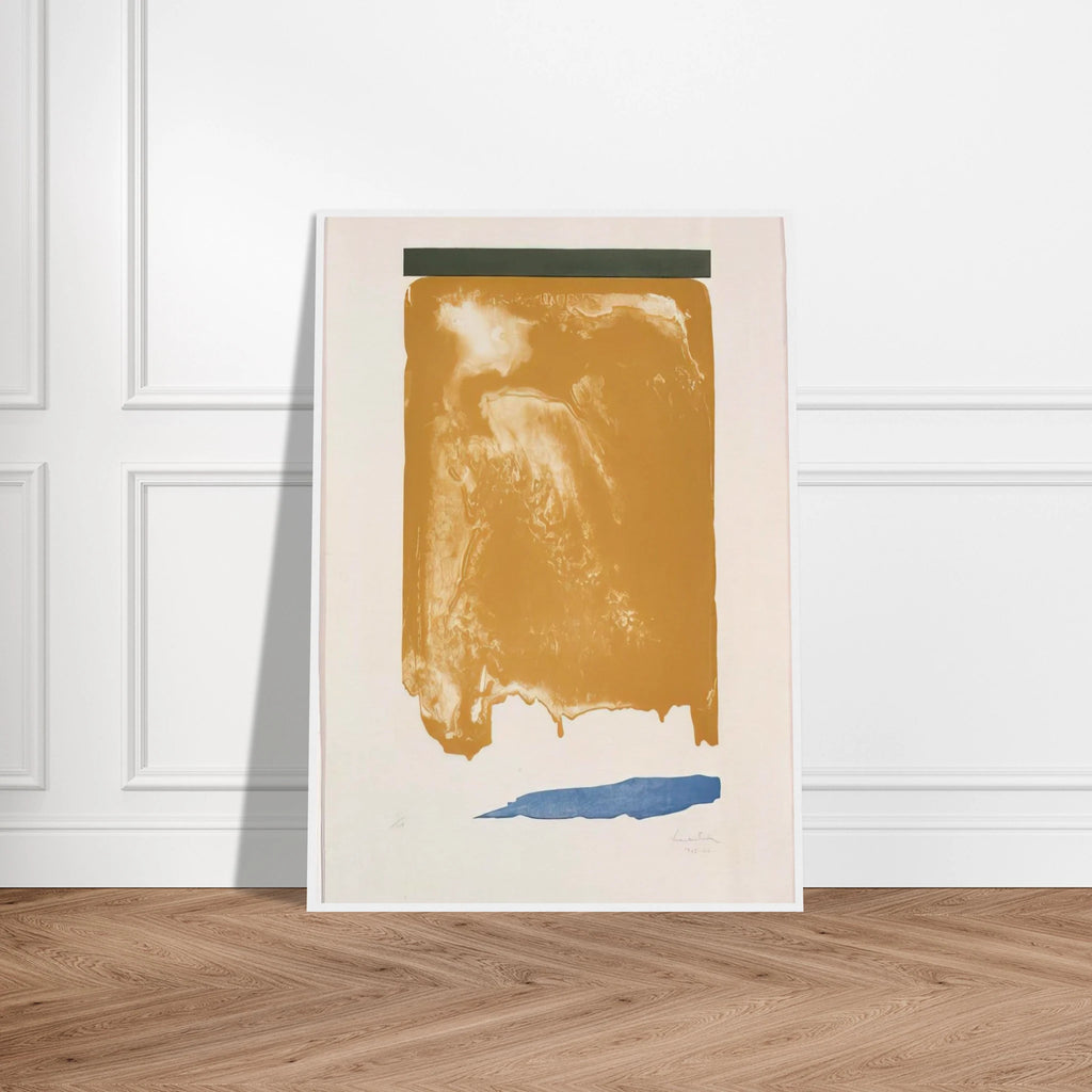 Persian Garden - 1966 Framed Poster | Helen Frankenthaler Framed Prints Wall Art | Frankenthaler Helen