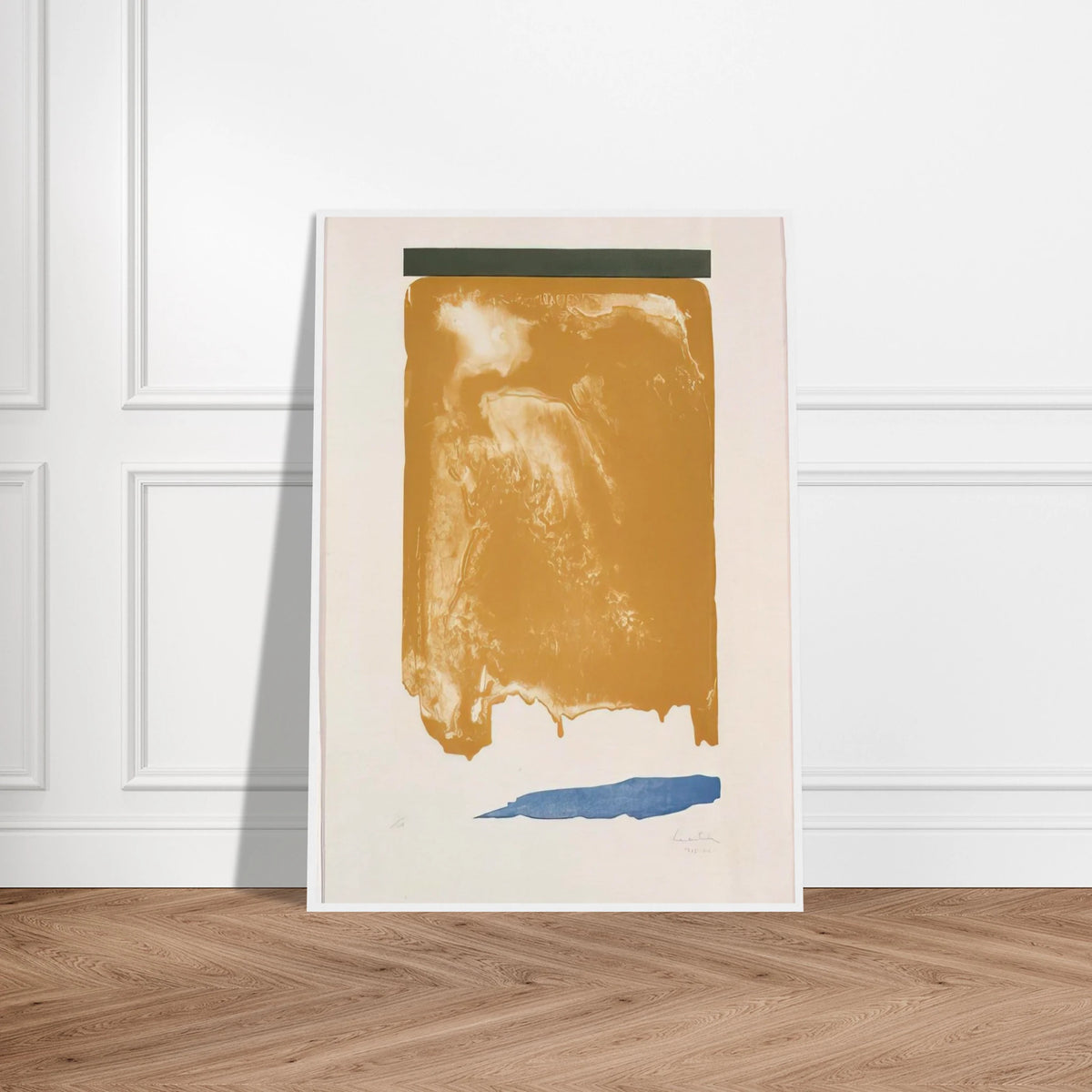 Persian Garden - 1966 Framed Poster | Helen Frankenthaler Framed Prints Wall Art | Frankenthaler Helen