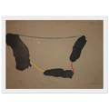 Connected By Joy - 1973 Framed Poster | Helen Frankenthaler Framed Prints Wall Art | Frankenthaler Helen