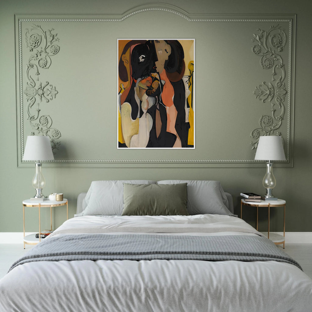 Woman, 1950- Framed Poster | Helen Frankenthaler Framed Prints Wall Art | Frankenthaler Helen