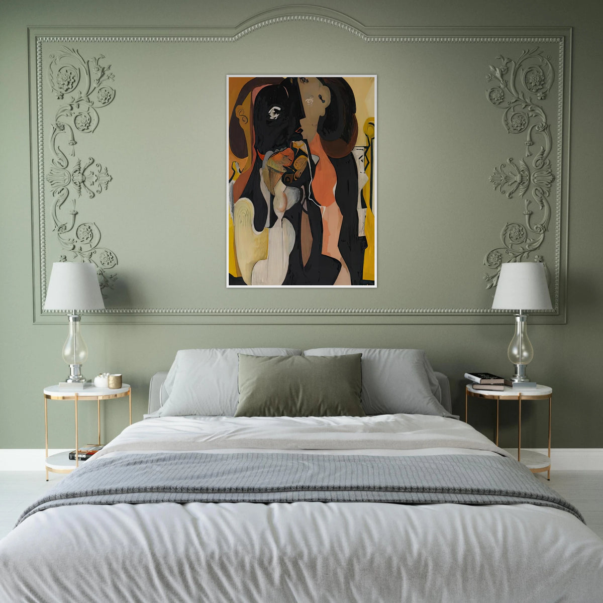 Woman, 1950- Framed Poster | Helen Frankenthaler Framed Prints Wall Art | Frankenthaler Helen