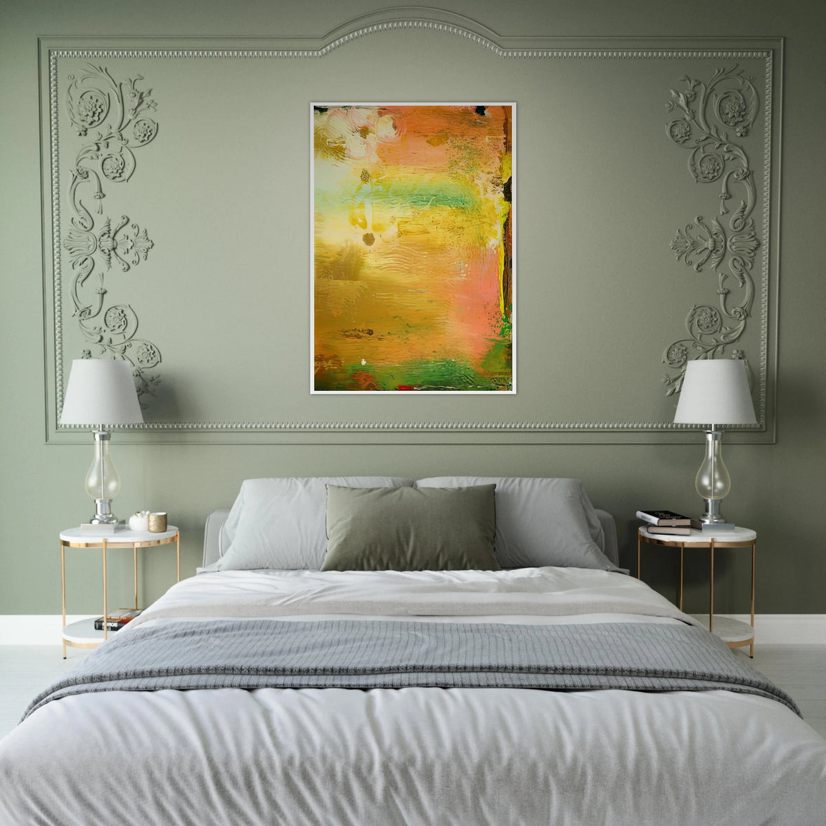 Fantasy Garden, 1992- Framed Poster | Helen Frankenthaler Framed Prints Wall Art | Frankenthaler Helen