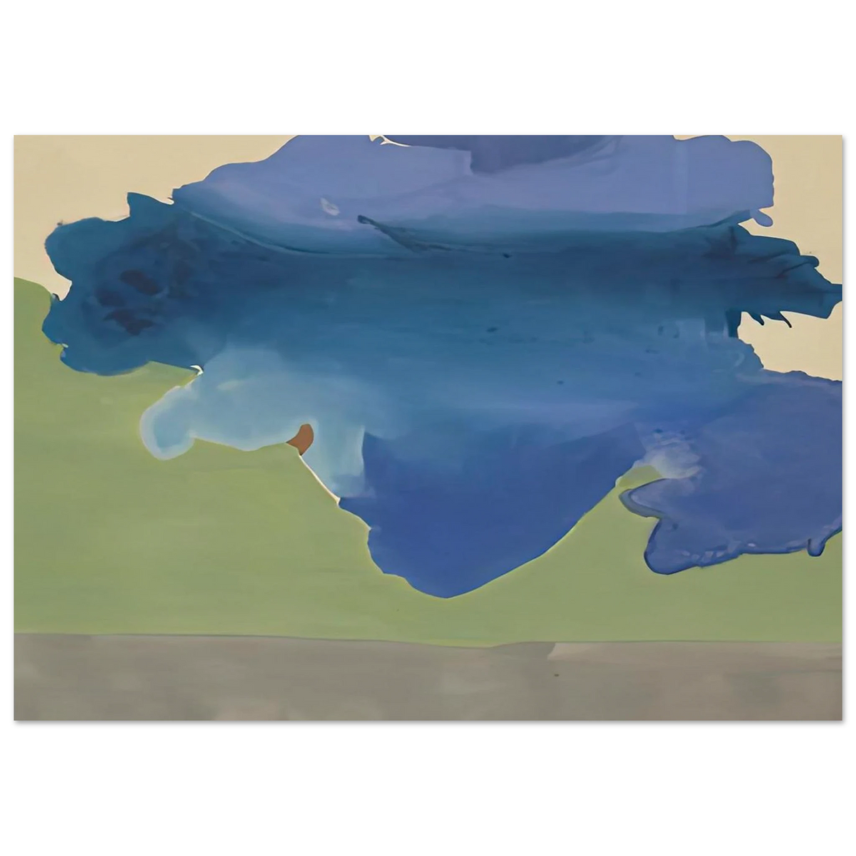 The Bay, 1963- Poster | Helen Frankenthaler Poster | Frankenthaler Helen