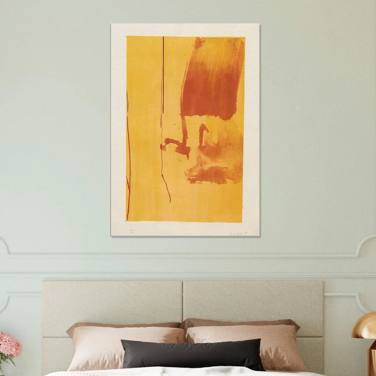 Harvest - 1976 Canvas | Helen Frankenthaler Canvas | Frankenthaler Helen