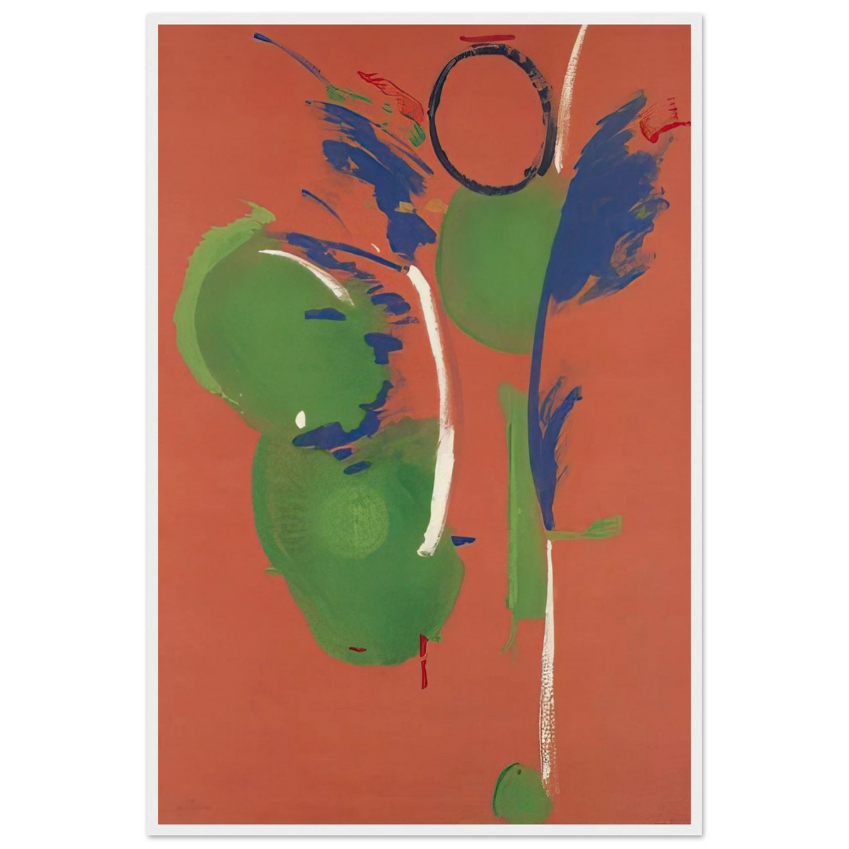 Mary, Mary - 1987 Framed Poster | Helen Frankenthaler Framed Prints Wall Art | Frankenthaler Helen