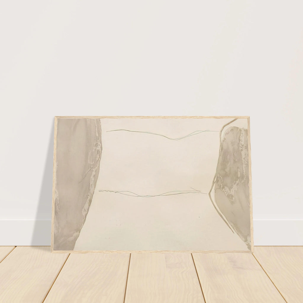 Ponti - 1973 Framed Poster | Helen Frankenthaler Framed Prints Wall Art | Frankenthaler Helen