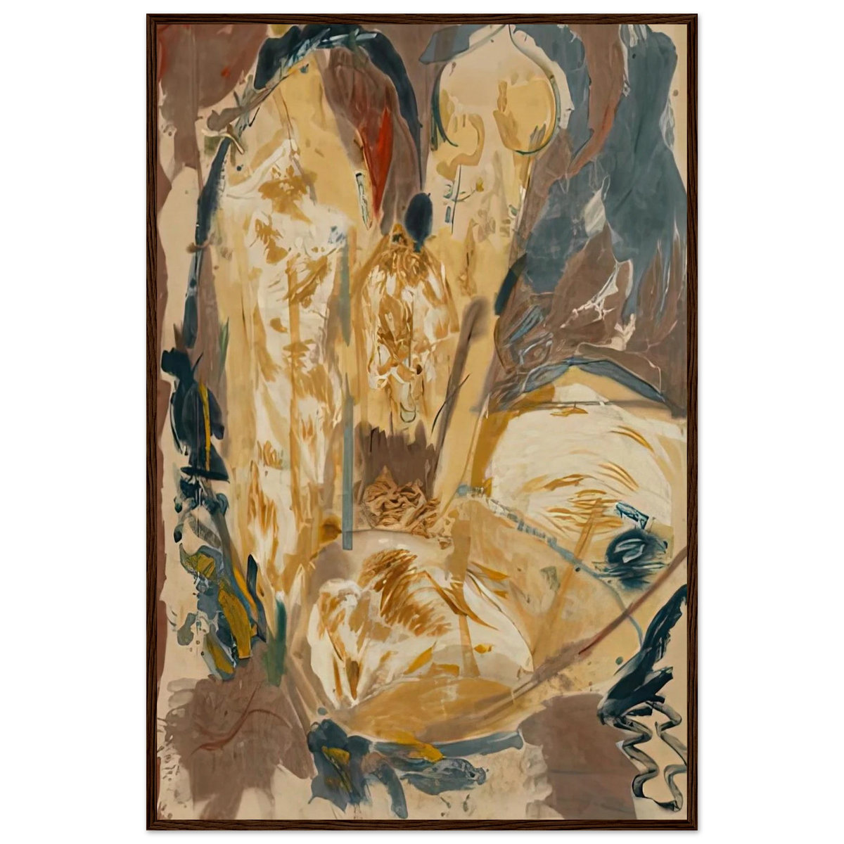 Giralda, 1956- Framed Poster | Helen Frankenthaler Framed Prints Wall Art | Frankenthaler Helen