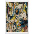 Village, 1951- Framed Poster | Helen Frankenthaler Framed Prints Wall Art | Frankenthaler Helen