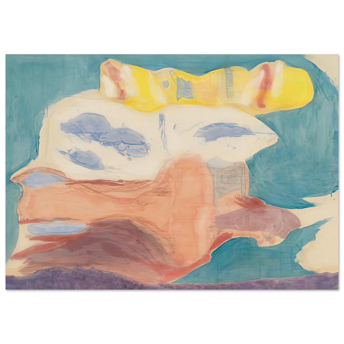 Sea Goddess, 1963- Poster | Helen Frankenthaler Poster | Frankenthaler Helen