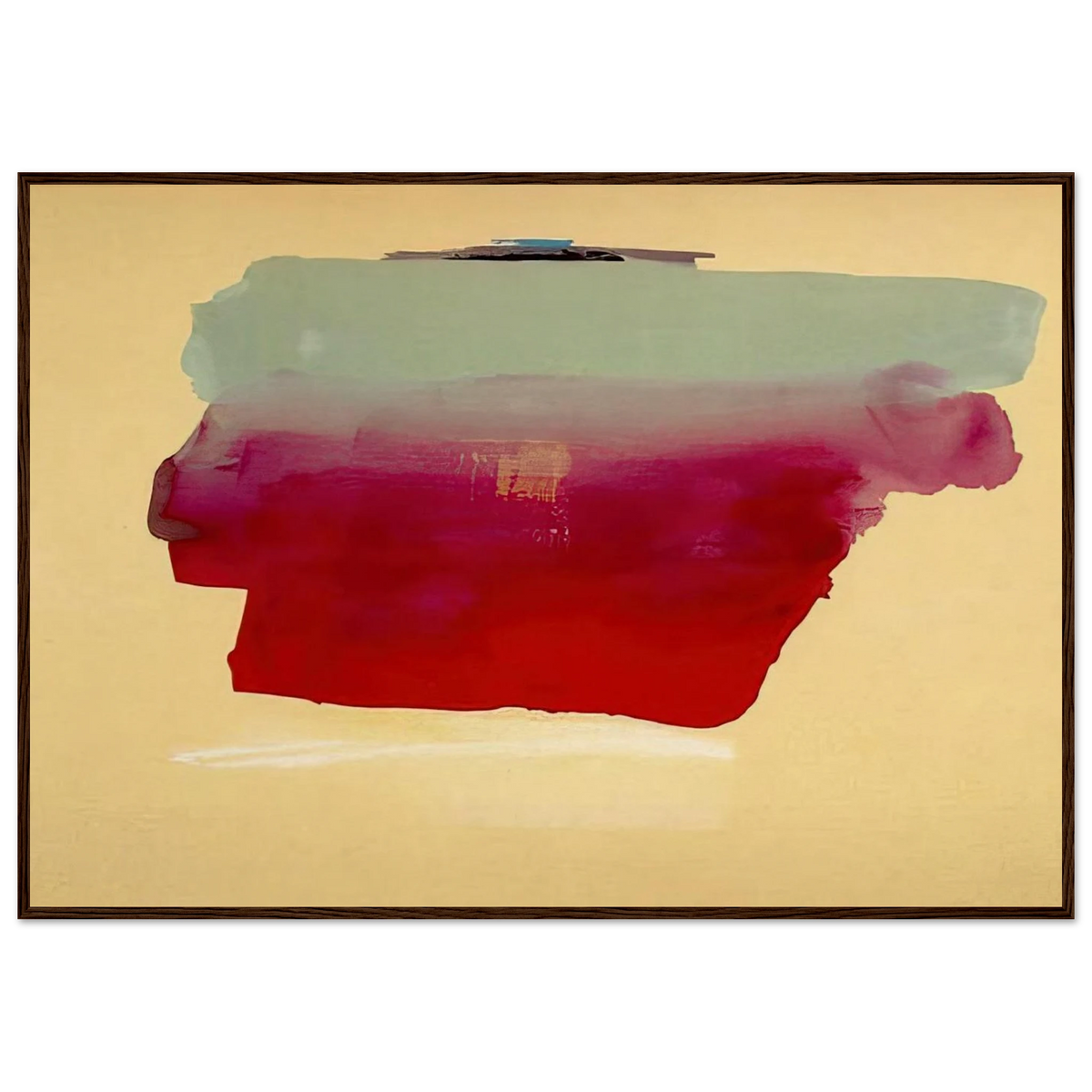 Robinson s Wrap - 1974 Framed Poster | Helen Frankenthaler Framed Prints Wall Art | Frankenthaler Helen