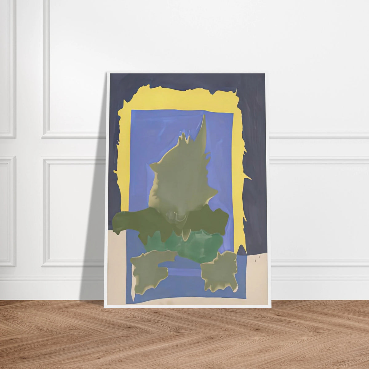 Interior Landscape, 1964- Framed Poster | Helen Frankenthaler Framed Prints Wall Art | Frankenthaler Helen