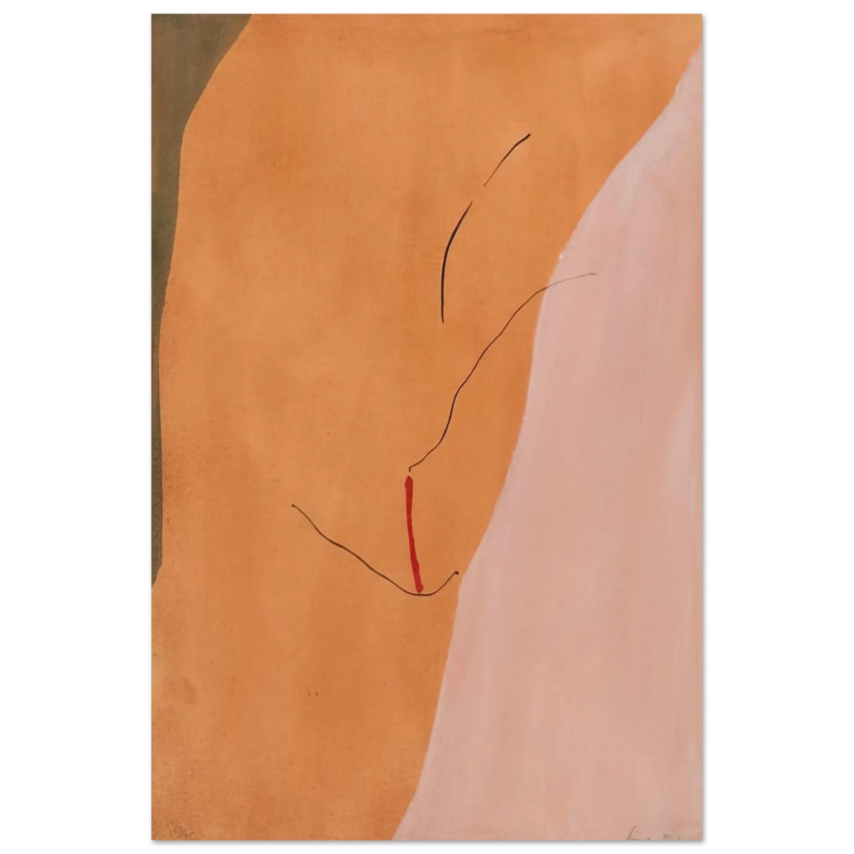 Sanguine Mood - 1971 Poster | Helen Frankenthaler Poster | Frankenthaler Helen