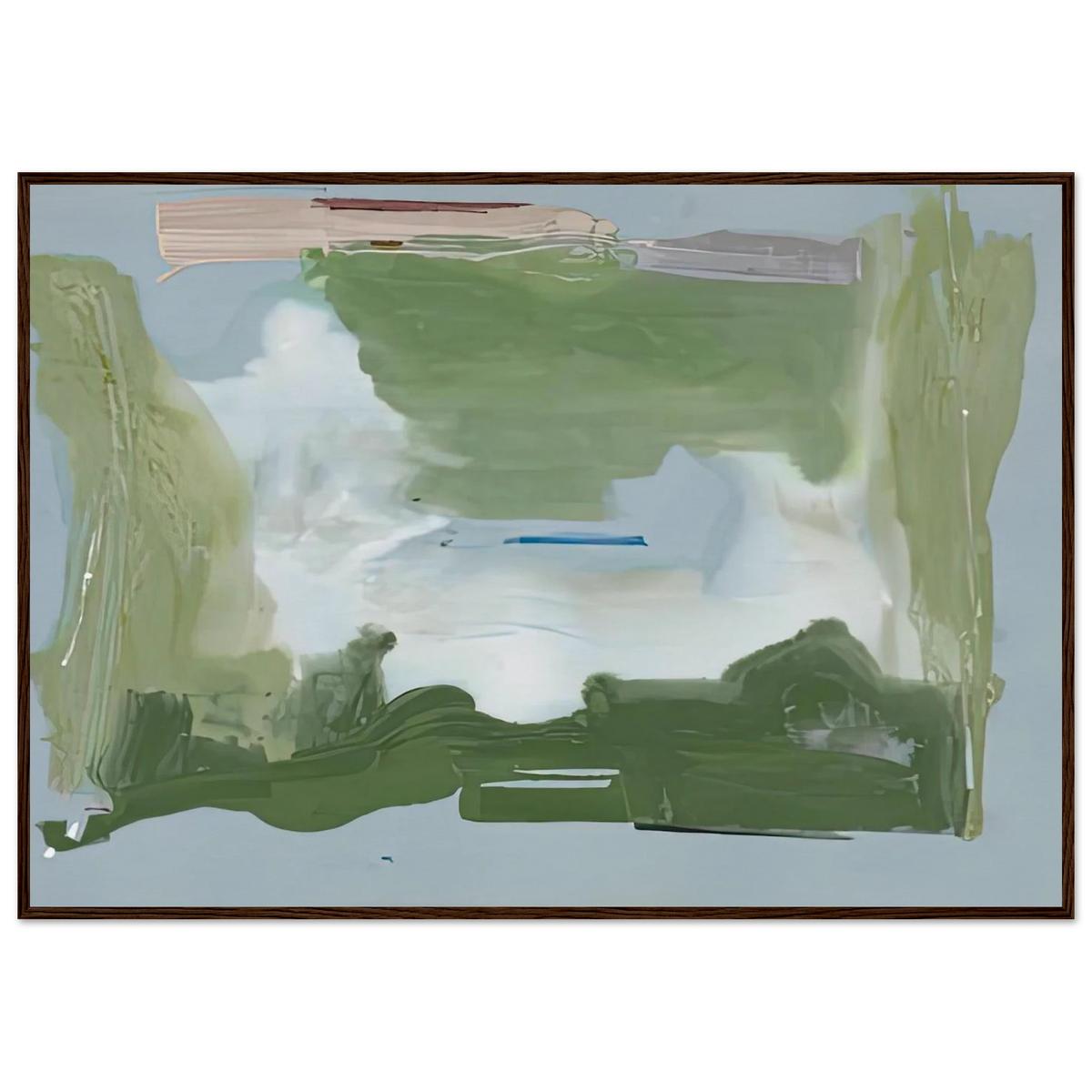 Lush Spring, 1975- Framed Poster | Helen Frankenthaler Framed Prints Wall Art | Frankenthaler Helen