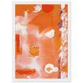 Seeing the Moon on a Hot Summer Day, 1987- Framed Poster | Helen Frankenthaler Framed Prints Wall Art | Frankenthaler Helen