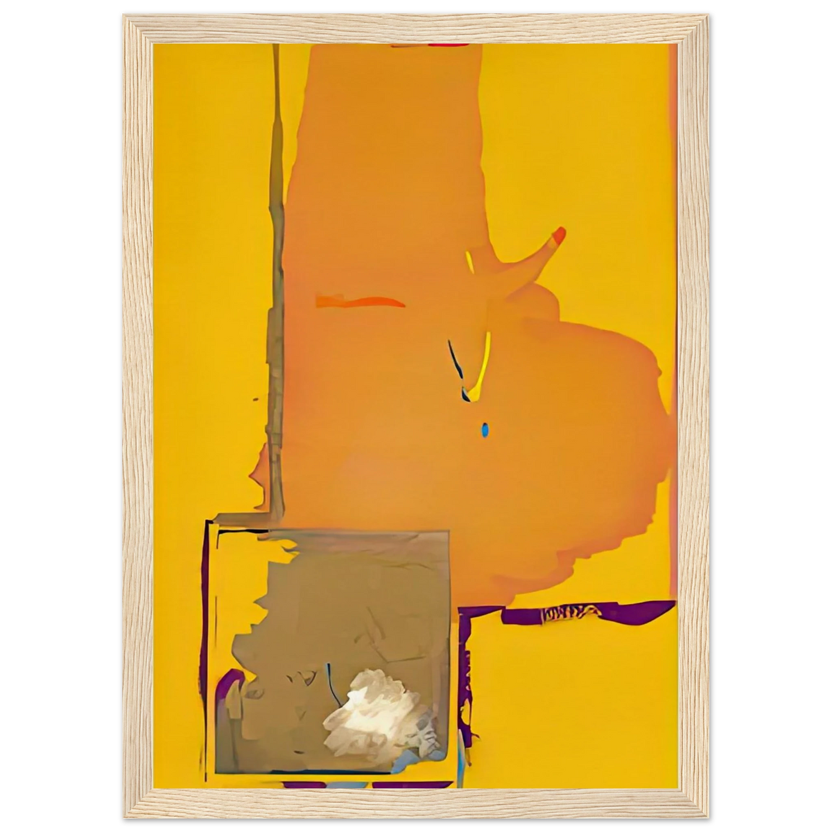 Mardi Gras, 1987- Framed Poster | Helen Frankenthaler Framed Prints Wall Art | Frankenthaler Helen